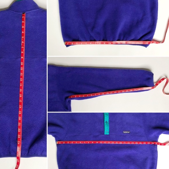 Vintage 1988 Patagonia Synchilla Snap-T Neck Pullover Fleece. Size Large. - Picture 11 of 16
